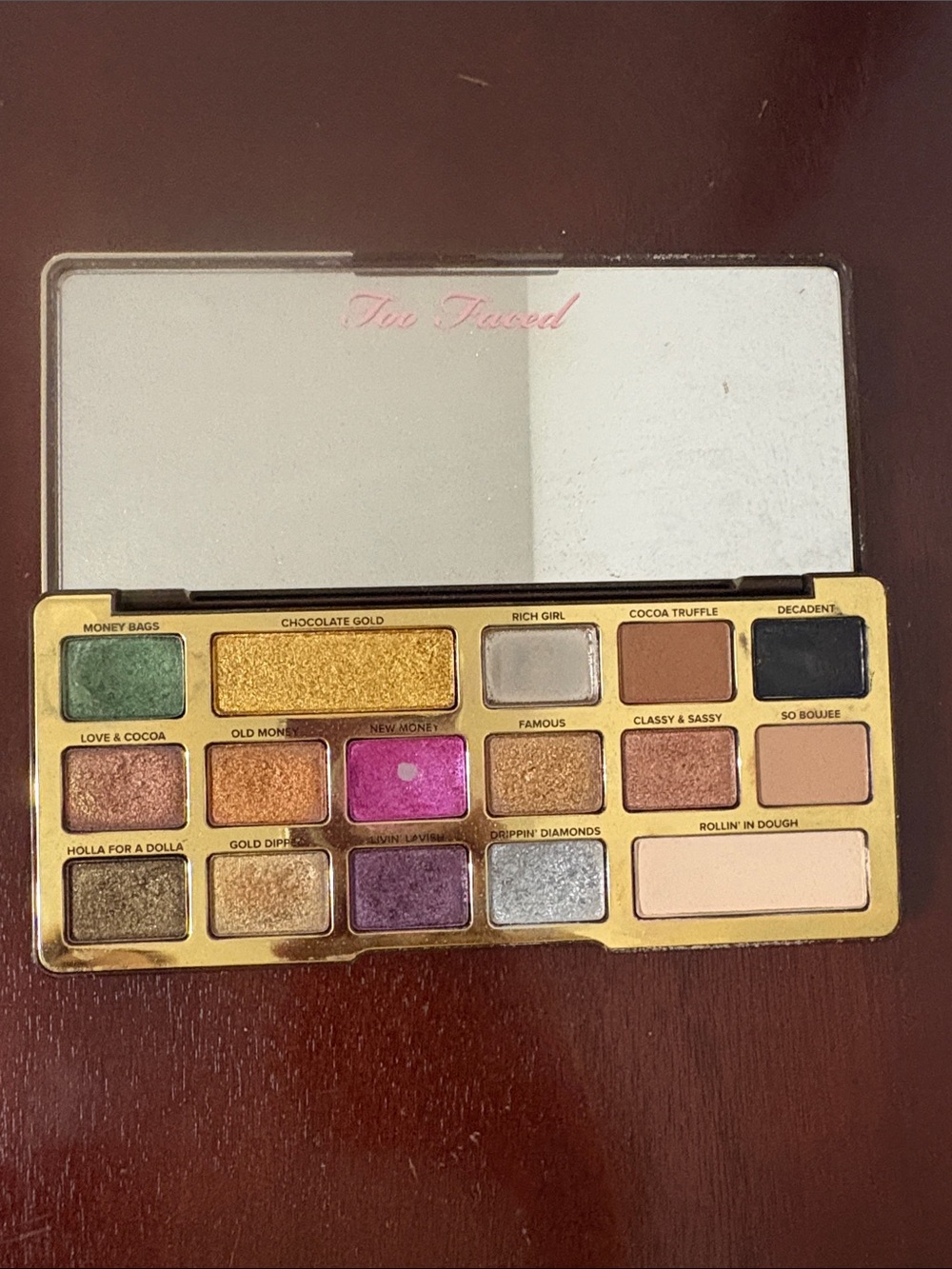 Too Faced Rich & Glam Eyeshadow Palette - Chocolate Gold